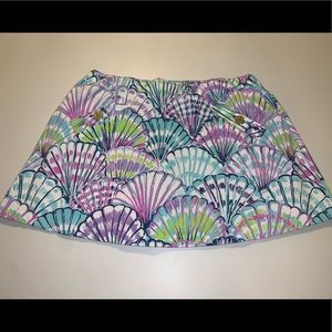 Lilly Pulitzer Madison Skort Oh Shello Small